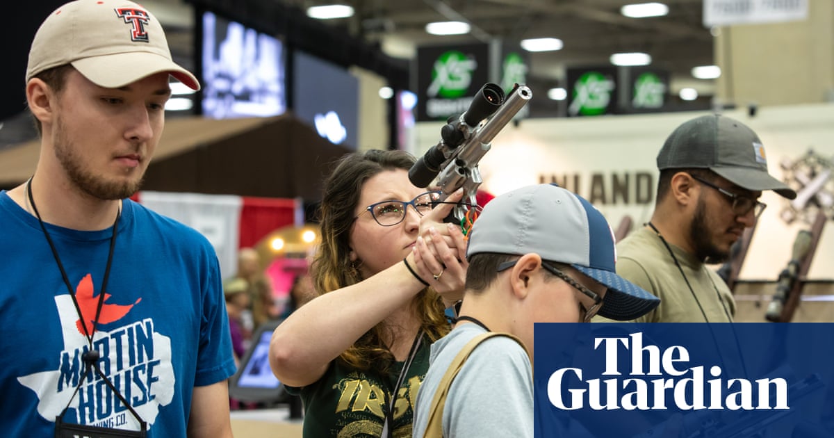 The NRA convention in Dallas in pictures US news The Guardian