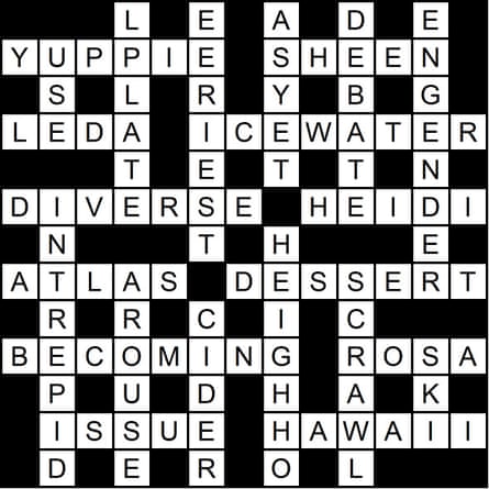 Guardian quick crossword 17473