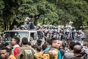 Addis protests