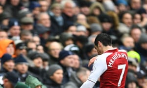 Henrikh Mkhitaryan is substituted. Henrikh Mkhitaryan is substituted.