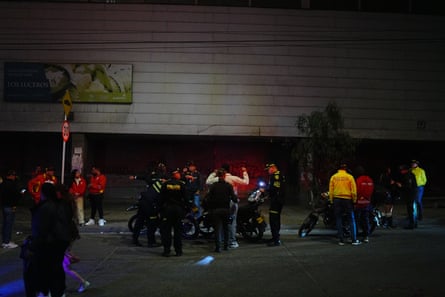 police outside of building