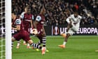 Leverkusen knock out West Ham as Frimpong’s strike saves unbeaten run
