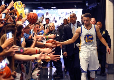Warriors fans have been known to show up to games hours early to see Stephen Curry warm up.