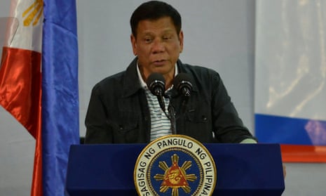 Philippines president Rodrigo Duterte urges people to kill drug addicts | Rodrigo Duterte | The Guardian