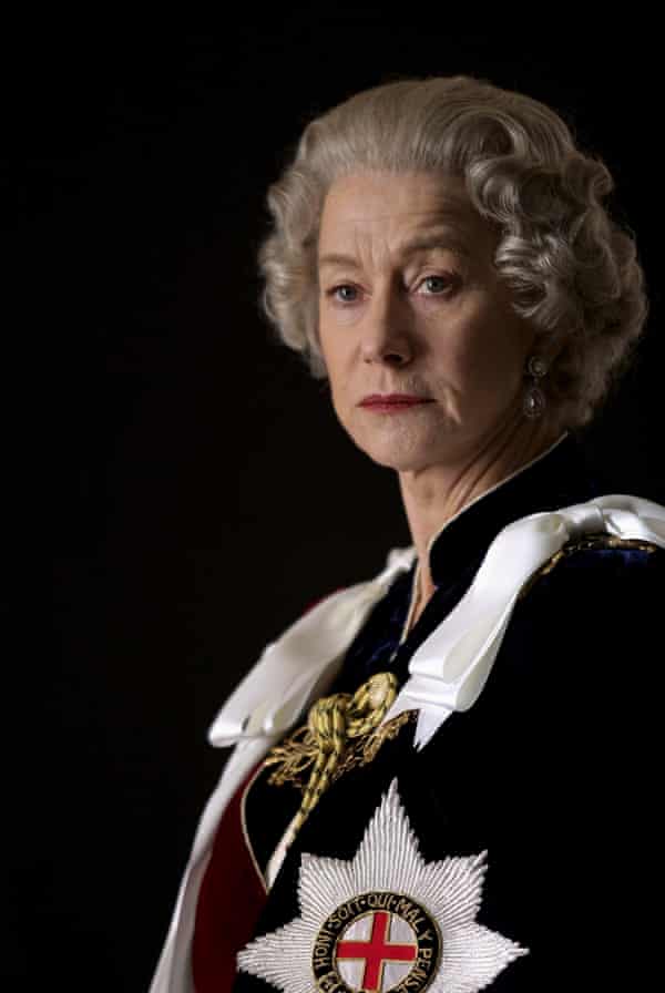 Mirren as Queen Elizabeth in The Queen.