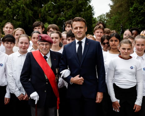 Muller seen with France’s Emmanuel Macron in 2024.