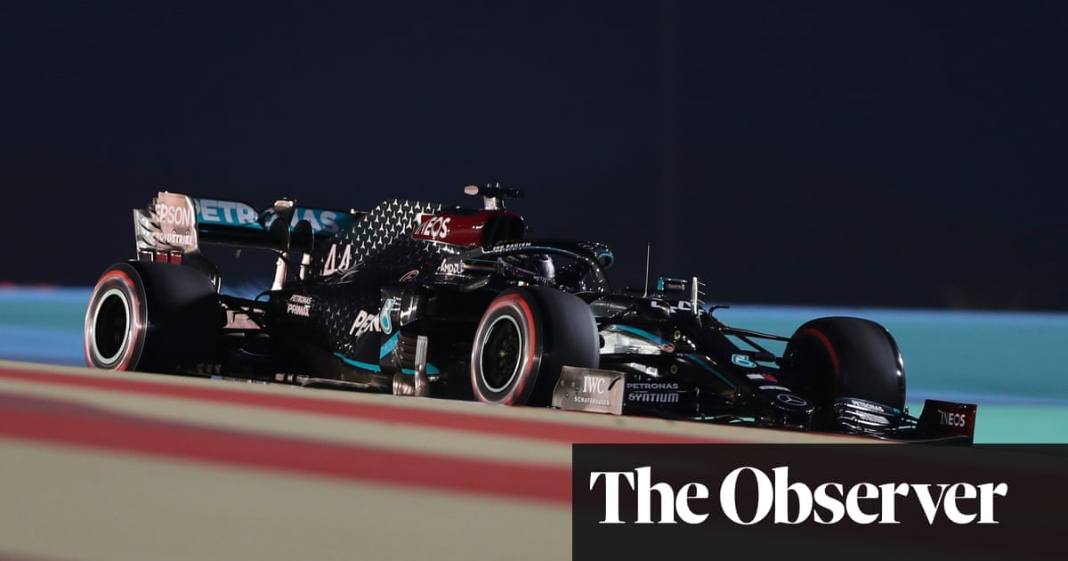 Lewis Hamilton delights in his 98th career pole at Bahrain F1 GP