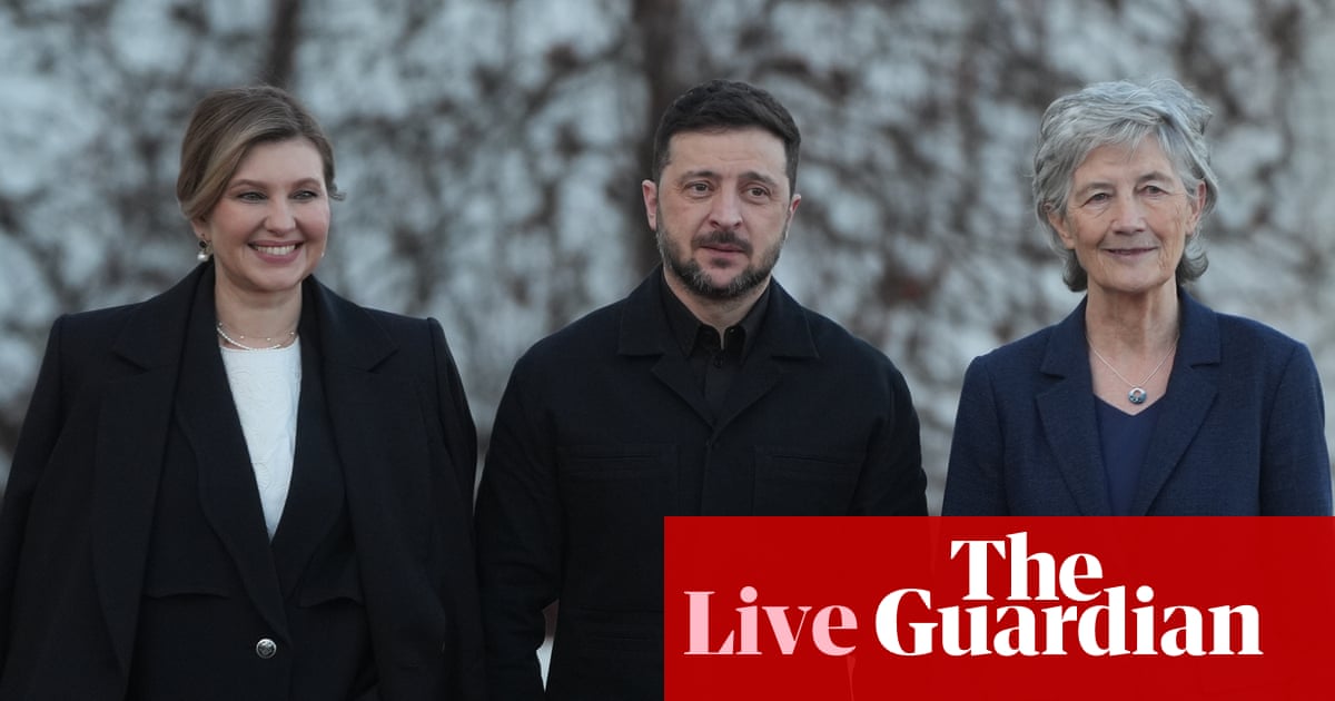 Ukraine war live: Zelenskyy in Ireland to shore up support with US’s Witkoff set to meet Putin