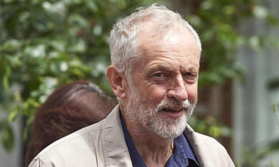 Jeremy Corbyn, who has said he will not stand down as Labour leader.