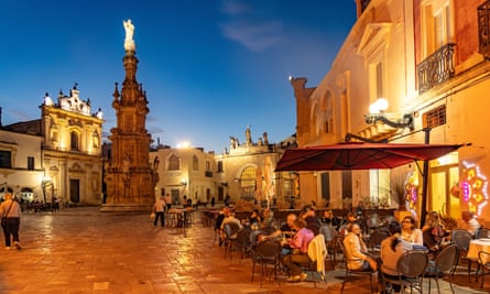 Nardò’s Piazza António Salandra.