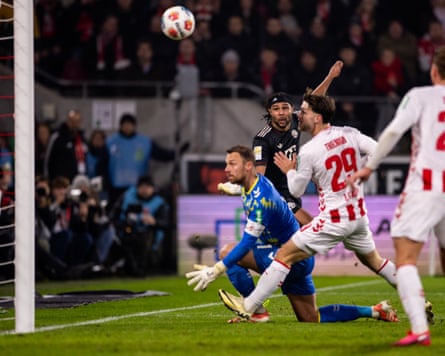 Serge Gnabry scores a sensational equaliser for Bayern from near the byline