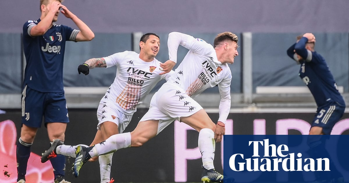 Juventus stunned by Benevento while Barcelona and Dest run riot at Socieded