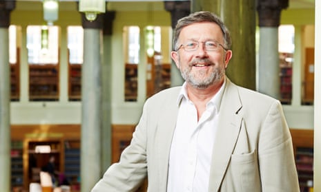 Malcolm Chase in the Brotherton library at the University of Leeds in 2014.