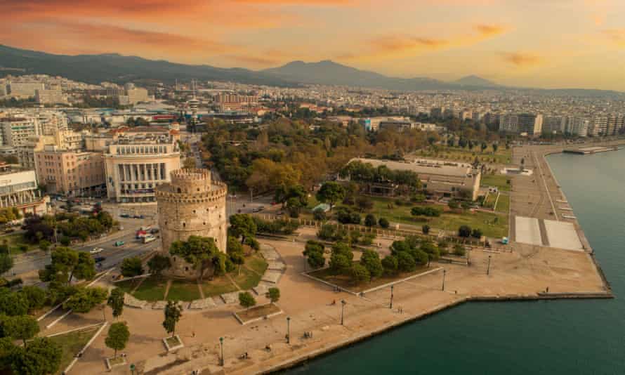 Thessaloniki’s medieval White Tower.