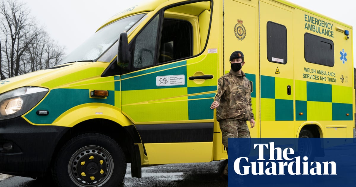 Welsh ambulance service calls for army help with winter Covid pressures