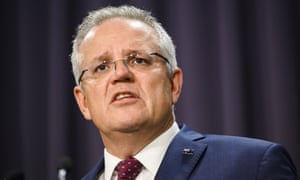 Australian prime minister Scott Morrison