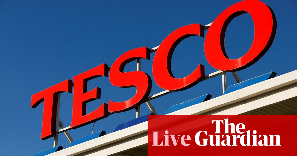 Tesco warns of ‘unprecedented increases’ in cost of living, as recession fears haunt markets – business live