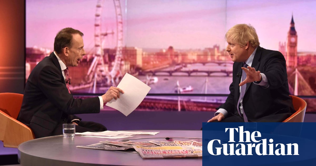 Chuntering and untruths: why Andrew Marrs interview with Boris Johnson was so controversial