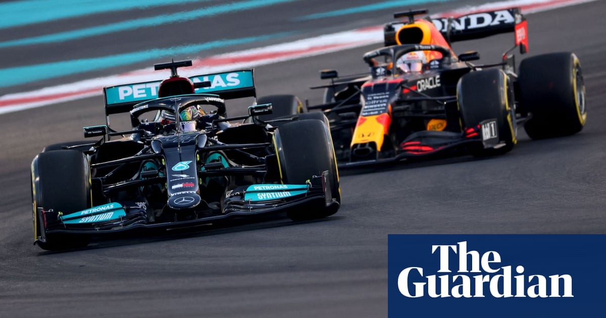 Hamilton and Verstappen’s gripping duel in Abu Dhabi represents F1s peak | Richard Williams