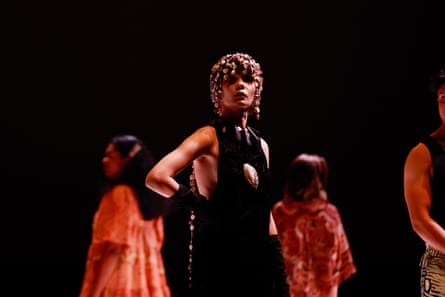 Model Savannah Kruger wears multi-award winning designer Lillardia Briggs-Houston in the finale of Country to Couture