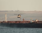 British forces intercept Russian shadow fleet vessel – video