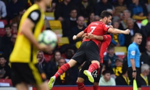 Shane Long celebrates scoring the fastest ever Premier League goal.