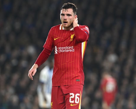Atlético Madrid weigh up move for Liverpool’s Andy Robertson