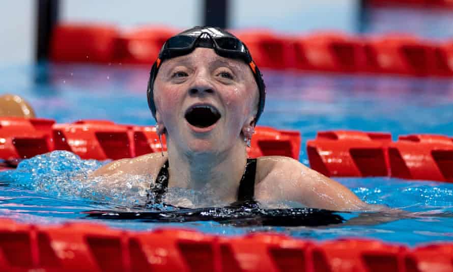 Mckenzie Coan’s reaction as she realises she has won gold.