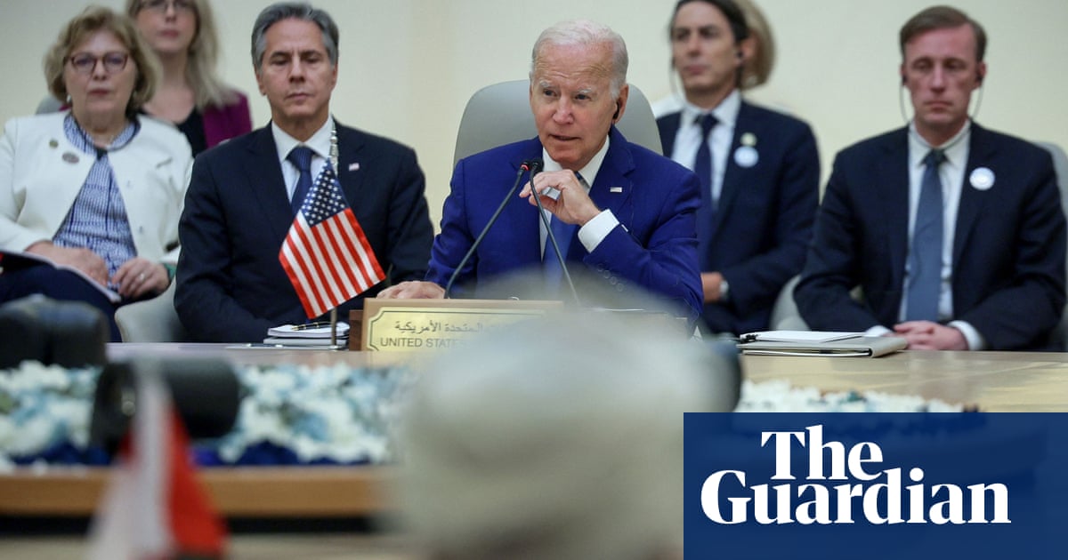 Biden tells summit of Arab leaders the US ‘will not walk away’ from Middle East