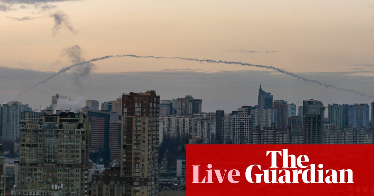 Russia-Ukraine war latest: Russia launches more than 120 missiles into Ukraine, with three people injured in Kyiv