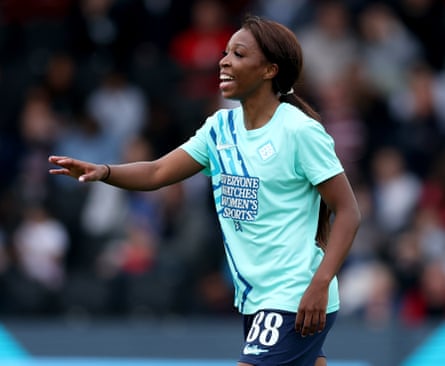 Grace Geyoro in WSL action for London City last season