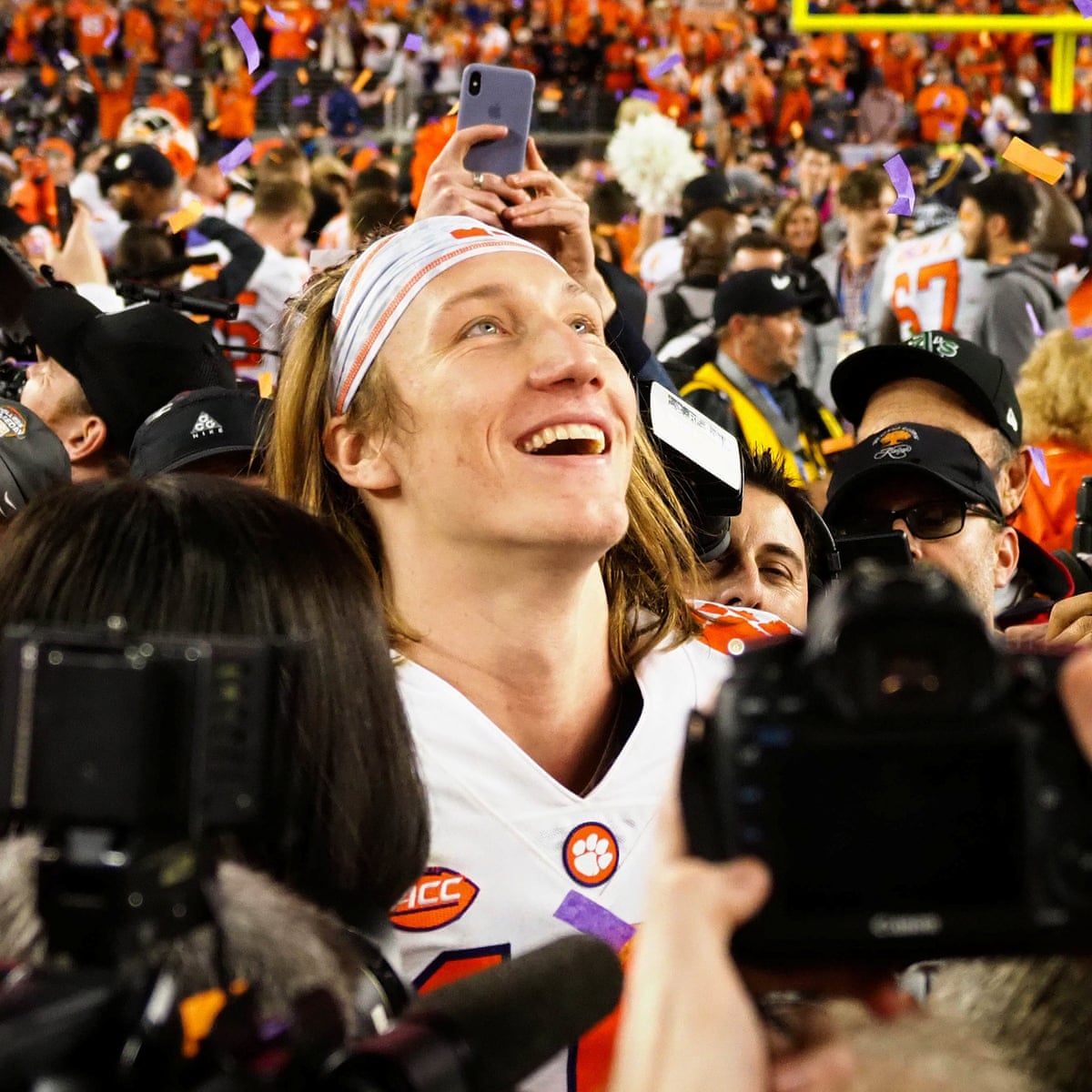 Trevor Lawrence is already great at 19. Money is keeping him out of the NFL | College football | The Guardian Trevor Lawrence is already great at 19. Money is keeping him out of the NFL | College football | The Guardian