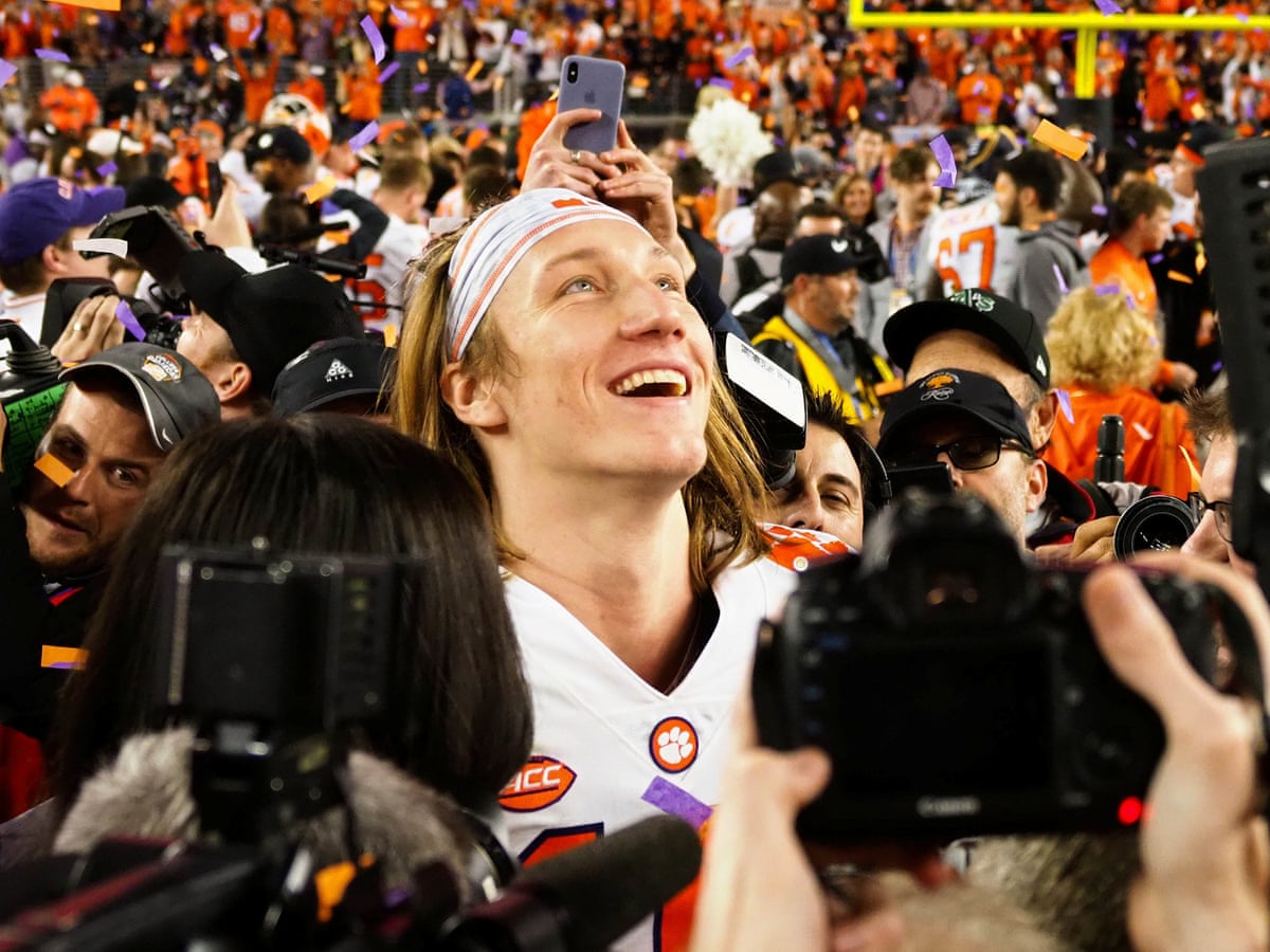Trevor Lawrence Is Already Great At 19 Money Is Keeping Him Out Of The Nfl College Football The Guardian Trevor Lawrence Is Already Great At 19 Money Is Keeping Him Out Of The Nfl College Football The Guardian