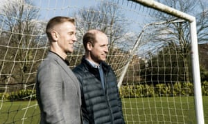Joe Hart has been enjoying the simple pleasures of life away from the bench while supporting Prince William’s mental health campaign.