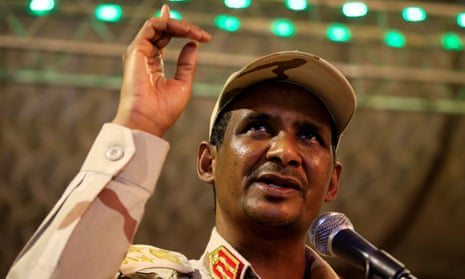 Mohammed Hamdan Dagalo, known as Hemedti, in Khartoum this month.