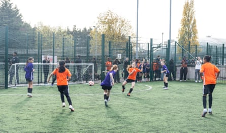 More than 180 girls between the ages of 12-14 competed from schools all across north and east London.
