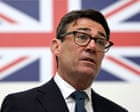 Burnham warns of ‘difficult decisions’ in budget as inflation rises to 3.1%