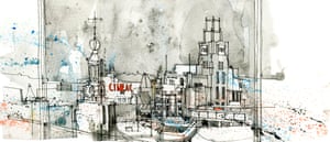 Simone Ridyard Artist Sketch in the city: the artist capturing urban clutter – in pictures ...