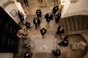 Speaker of the House Nancy Pelosi arrives at the U.S. Capitol and walks to her office on December 18, 2019 in Washington, DC.