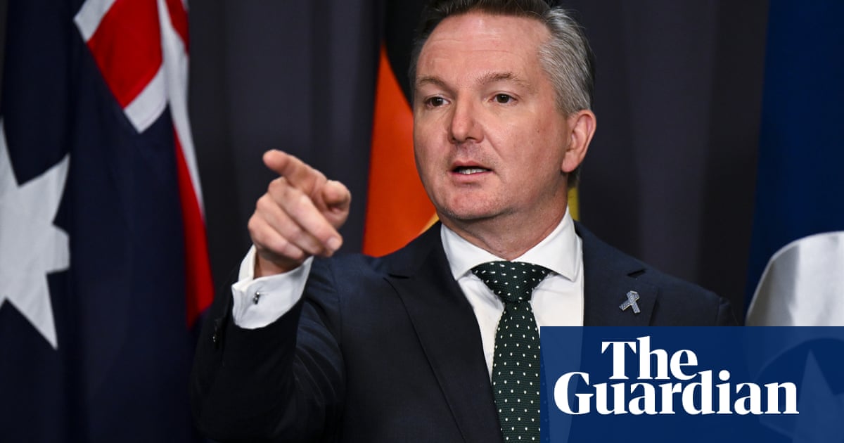 Chris Bowen urges Greens to back emissions bill but again rules out ban on new fossil fuel projects