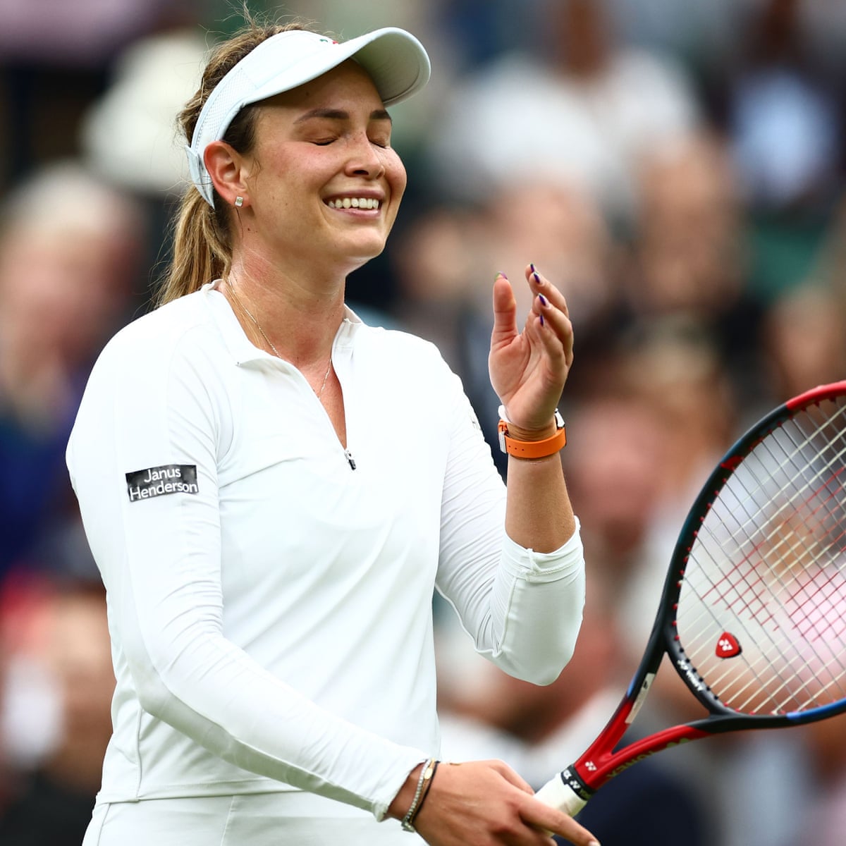 Vekic eclipses Sun at Wimbledon to reach first grand slam semi at 43rd attempt | Wimbledon 2024 | The Guardian