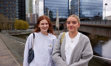 Daisy McDonnell and Charlotte Law by the river