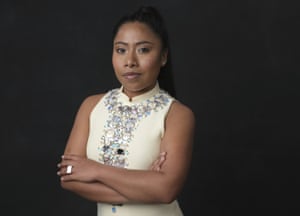 Yalitza Aparicio, poses for a portrait at the 91st Academy Awards Nominees Luncheon in Beverly Hills, California.
