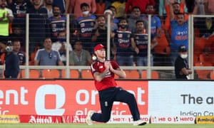 Ben Stokes drops Ishan Kishan at Long off. Oh dear.