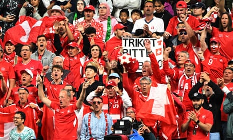 Switzerland fans know the last 16 is close.