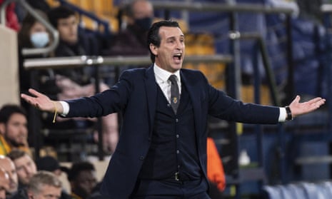 Unai Emery was in the dugout as Villarreal beat Young Boys 2-0 in their Champions League tie on Tuesday.