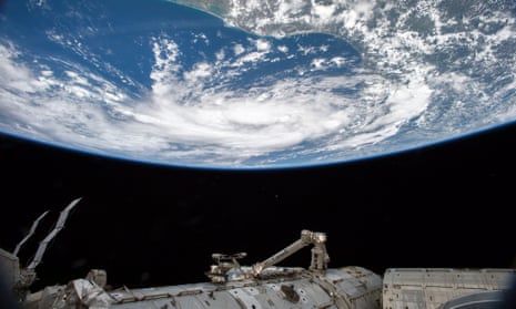 Tropical Storm Bill as seen from the ISS.