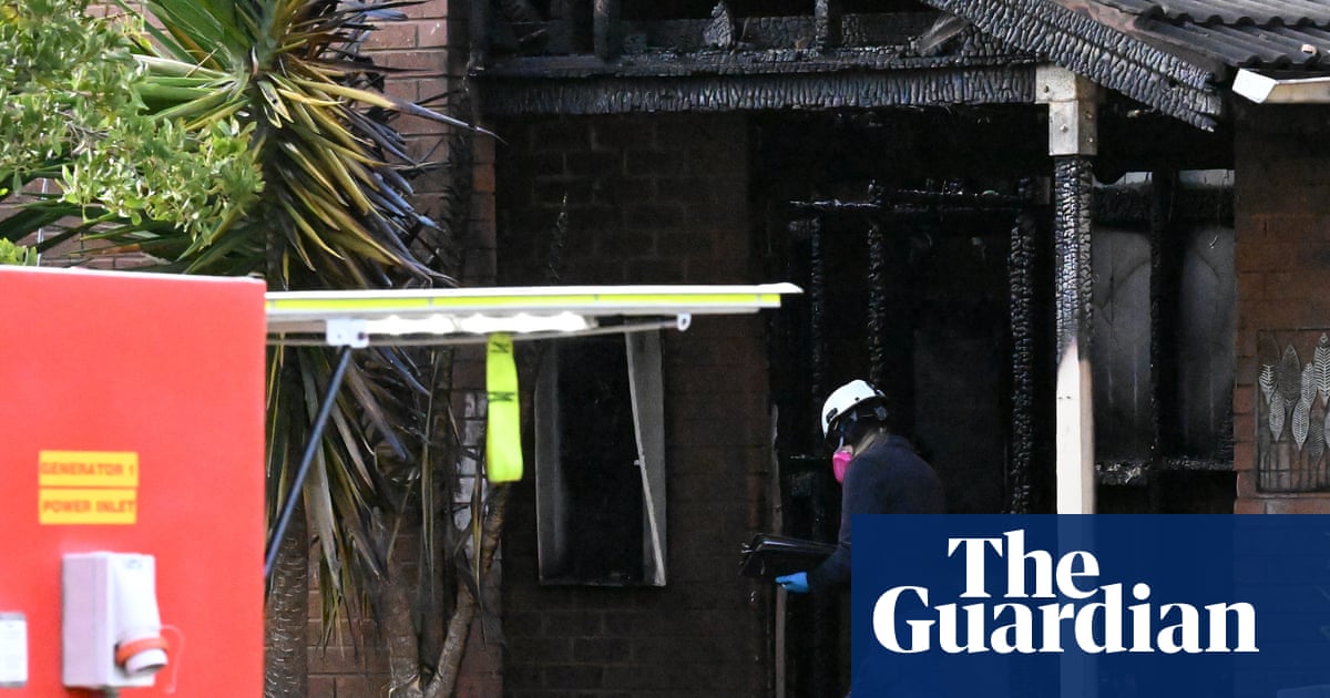 Three-year-old boy dies in Melbourne house fire with father badly burned during rescue attempt