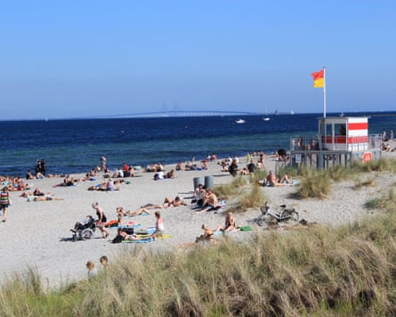 The beach at Amager.