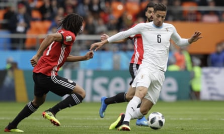 Rodrigo Bentancur’s presence in Uruguay’s midfield against Egypt was a sign of the change Óscar Tabárez has overseen.